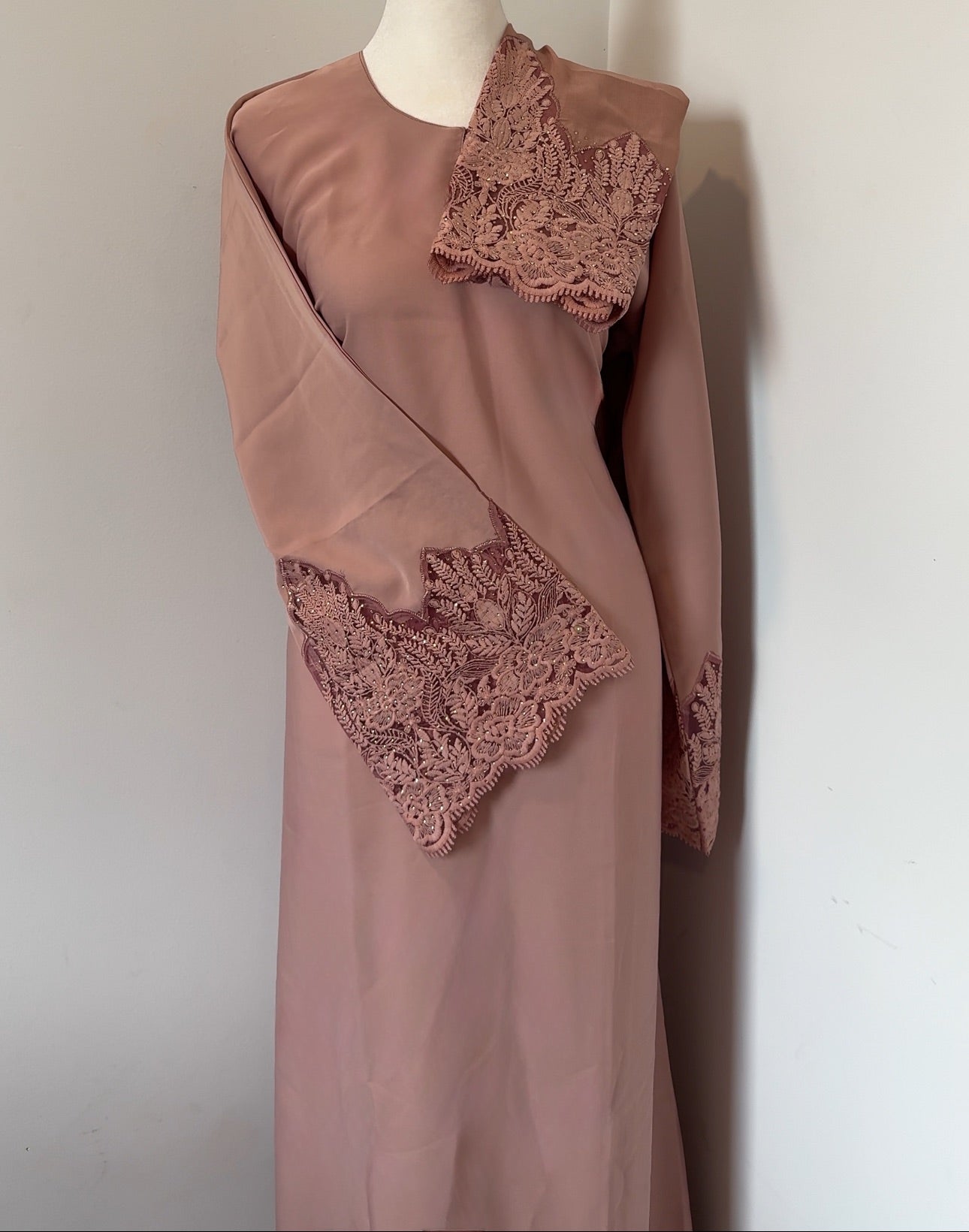 Peach Lace